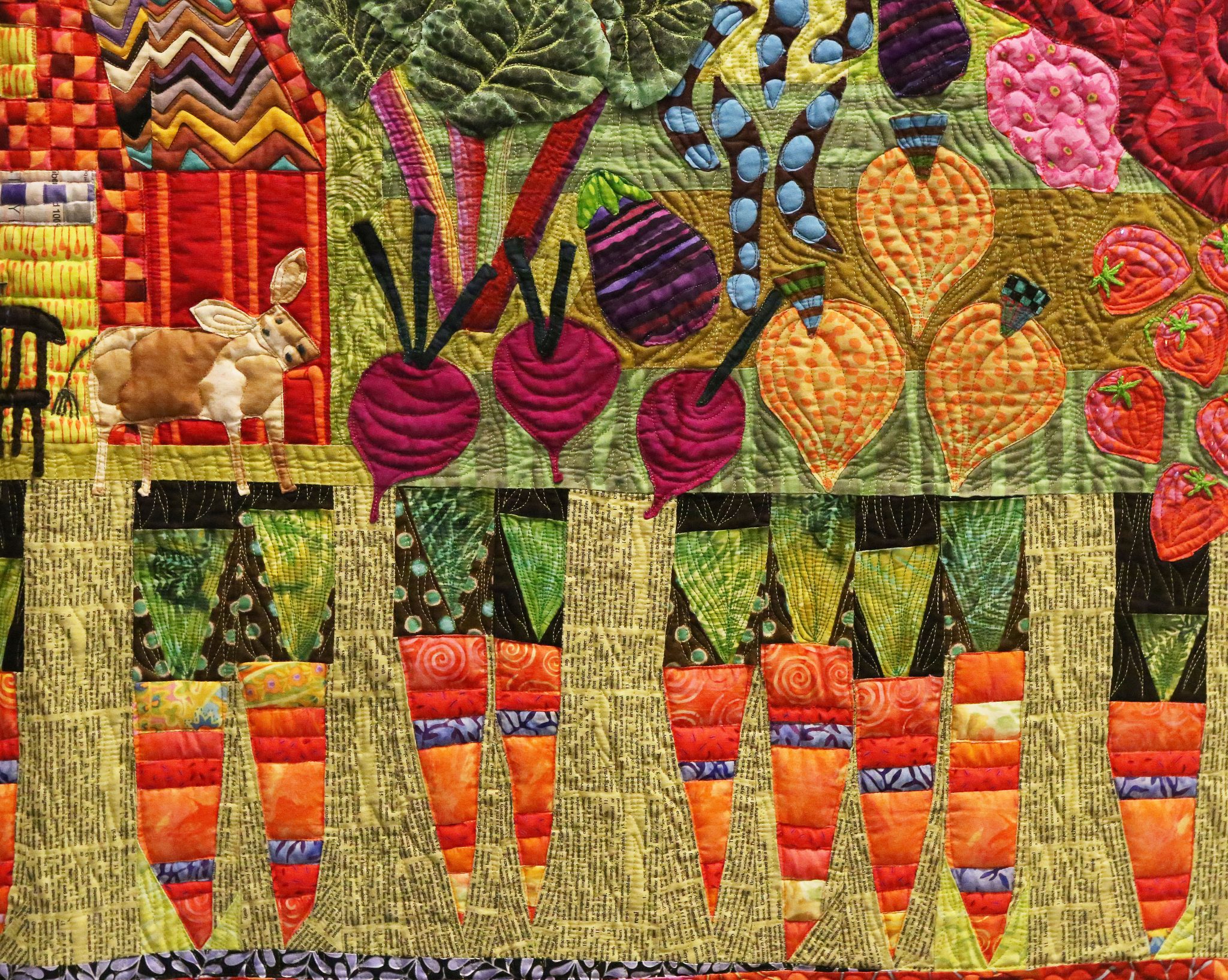 JCCFS | A Fabulous Folk School Story Quilt by Mary Lou Weidman