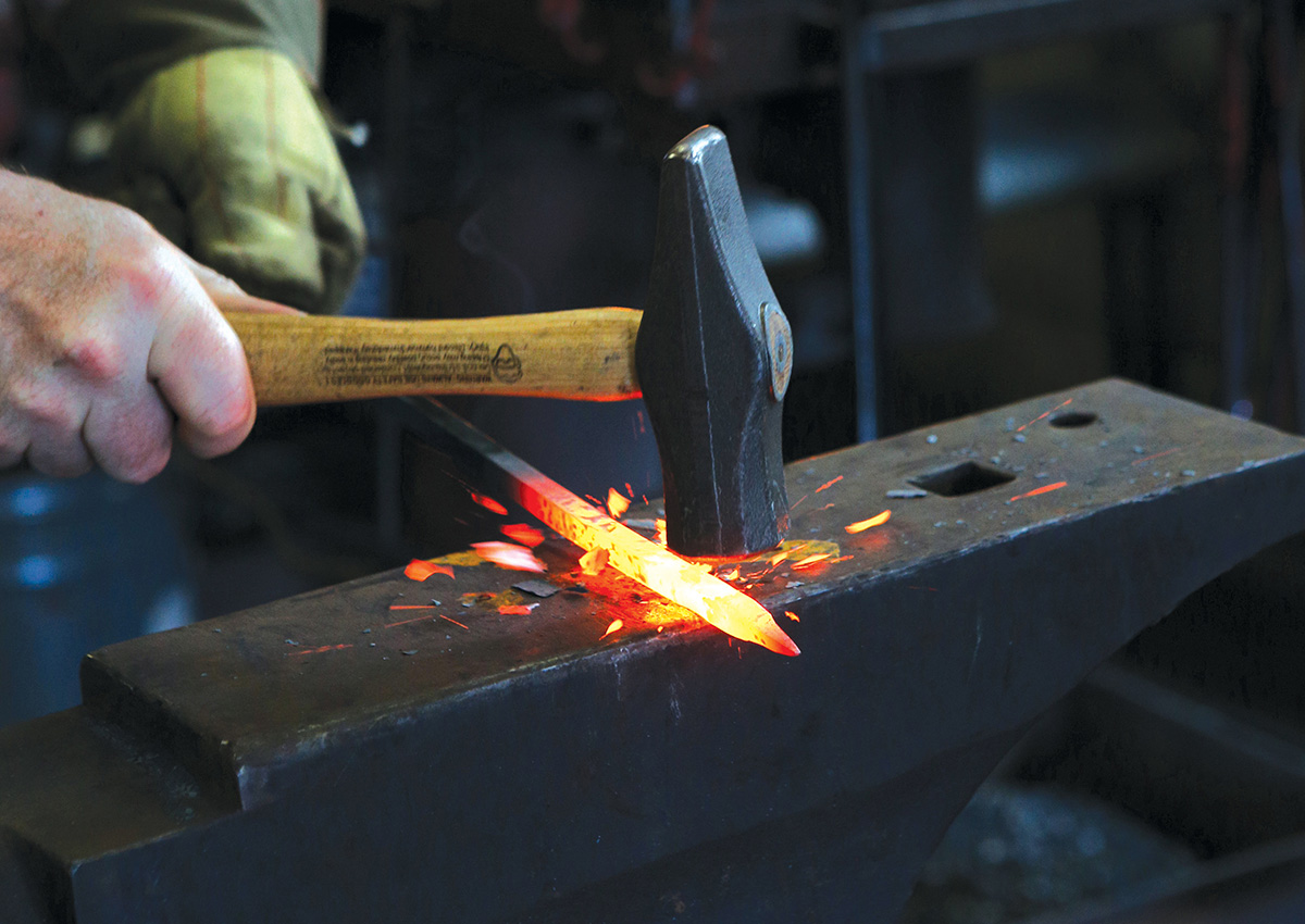 The lost art of blacksmithing: A look into Waynesboro's blacksmithing  institute