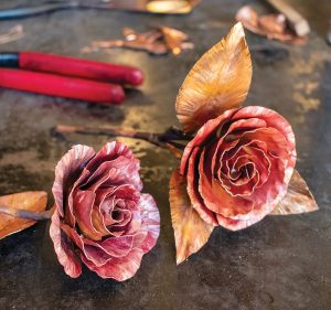 Blacksmithing Flowers