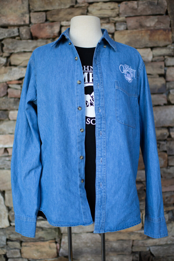 Logo Denim Shirt