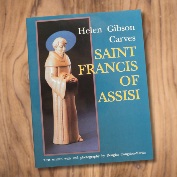 Helen Gibson Carves Saint Francis of Assisi