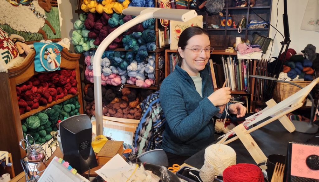 Meet Laura Berlage, Fiber Artist and Lessonface Instructor!