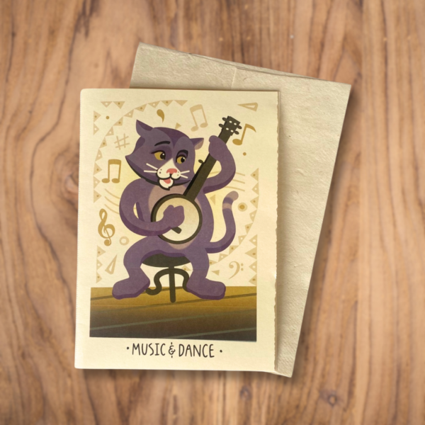 Critter Card-Music and Dance