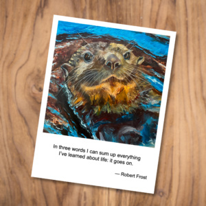 Four Pack of Cards - Otters - Image 2