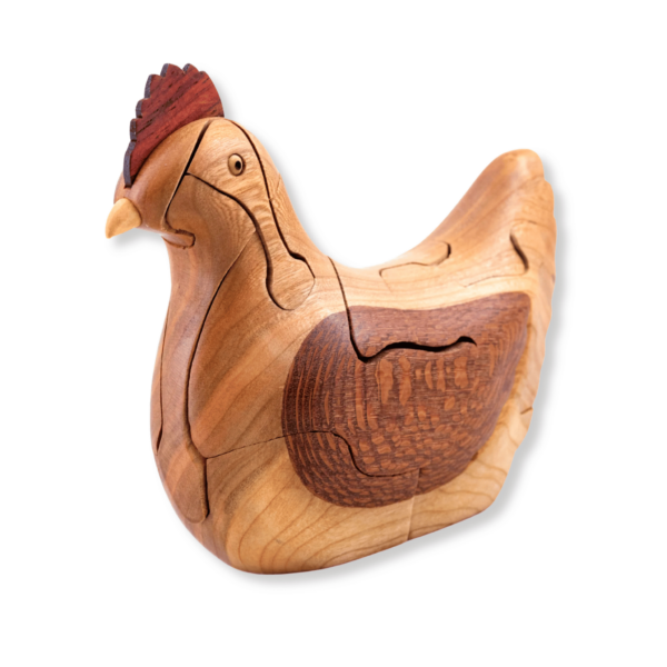 Hen Wood Puzzle by Peter Chapman