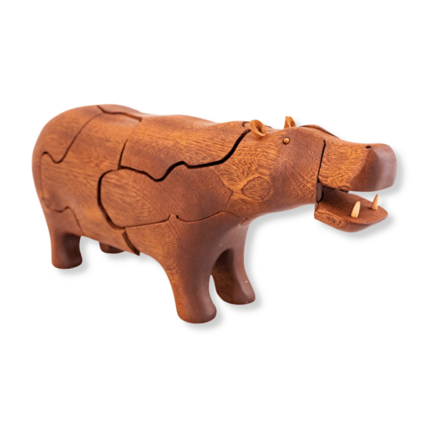 Hippo Wood Puzzle by Peter Chapman