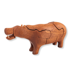 Hippo Wood Puzzle by Peter Chapman - Image 3