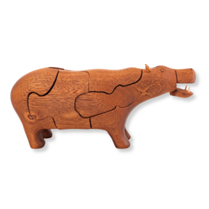 Hippo Wood Puzzle by Peter Chapman - Image 2