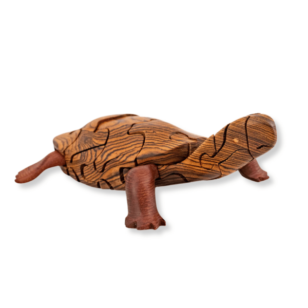 Turtle Wood Puzzle by Peter Chapman