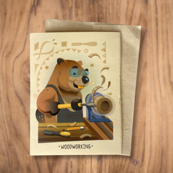 Critter Card-Woodworking