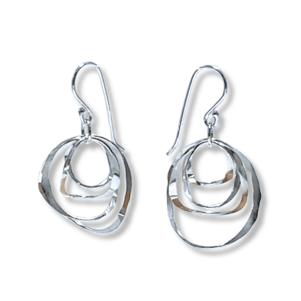 Bent Hoop Earrings